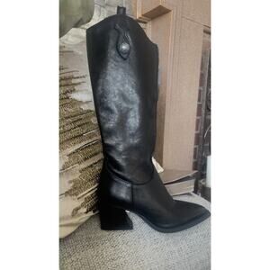 Emanuel Crasto Hand Crafted In Italy Genuine Leather Pointed Toe BootsSz 38/7USA